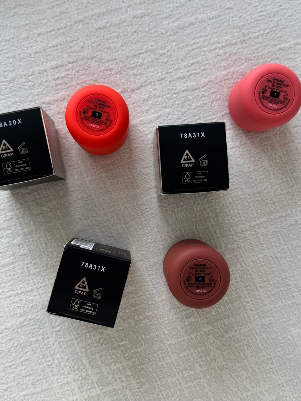Armani Dolci Makeup Blurring Multi-Use Blush Balm Set - Picture 6 of 11